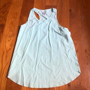 Ivivva blueish green top